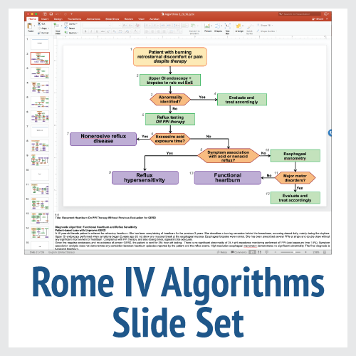 Rome IV Diagnostic Algorithms Slide Set